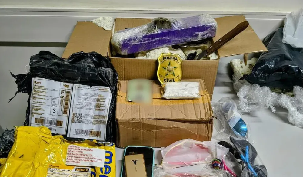 Polícia Civil prende mulher por tráfico de drogas e associação criminosa
