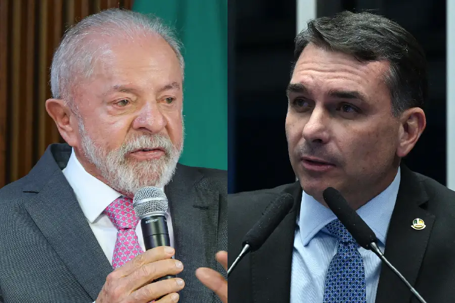 Lula vence Flávio Bolsonaro e outros cinco em cenários de 2º turno